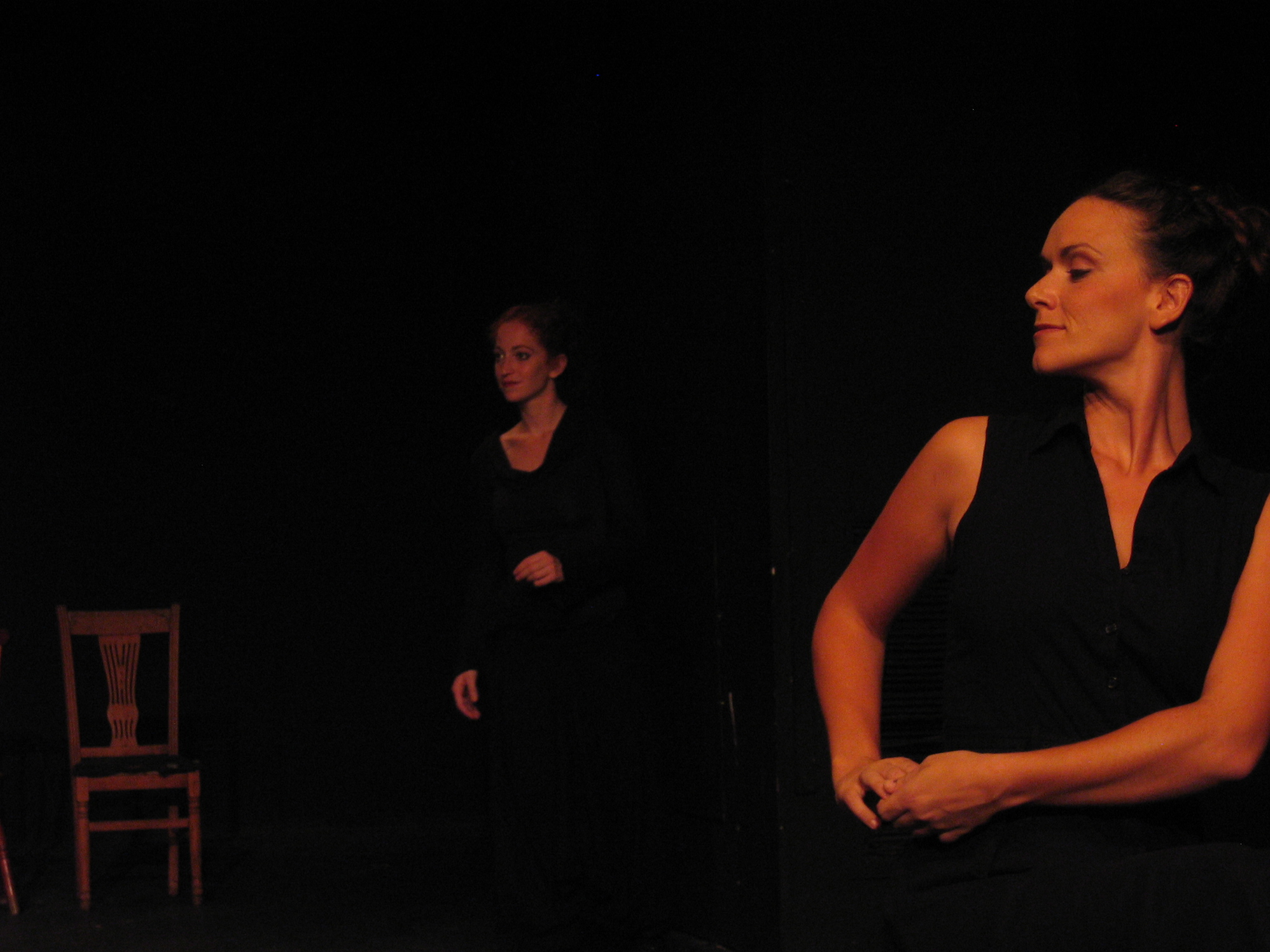 Theater scene from a play